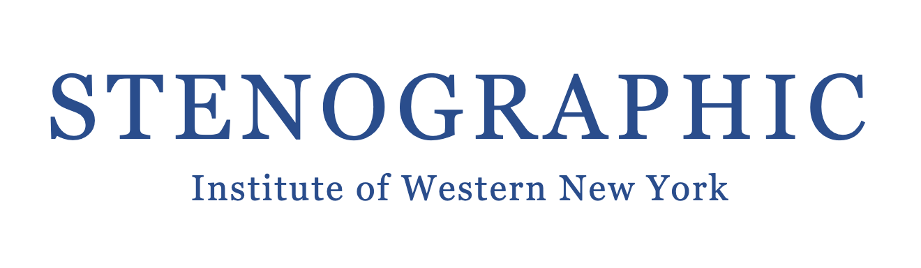 stenography court reporting school buffalo Stenographic Institute of WNY logo